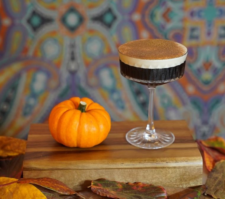 Autumnal Pumpkin Spiced Espresso Martini